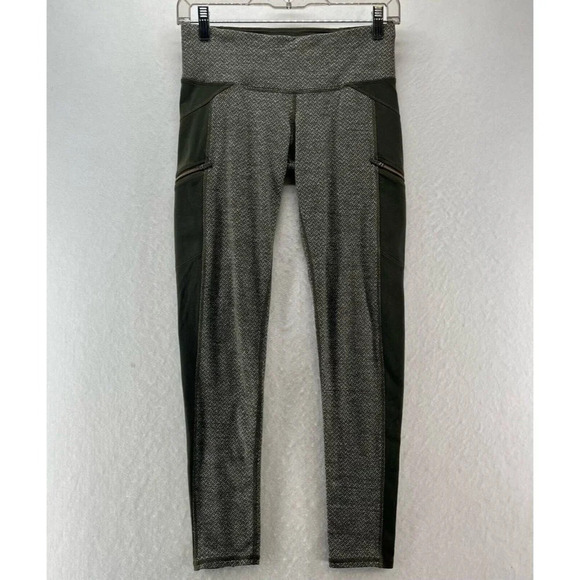 Athleta Pants - Athleta Leggings Womens Size XS Criss Cross Drifter Tight Workout Green